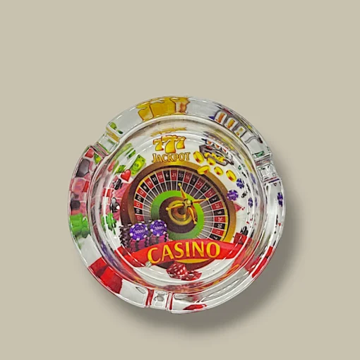 Cigarette Ashtray Casino Spin ASH-CT15CS – Front View