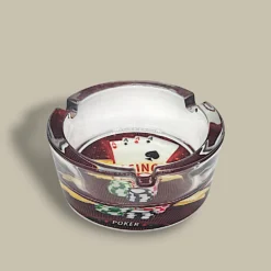Cigarette Ashtray Poker Cards ASH-CT15PC – Top View