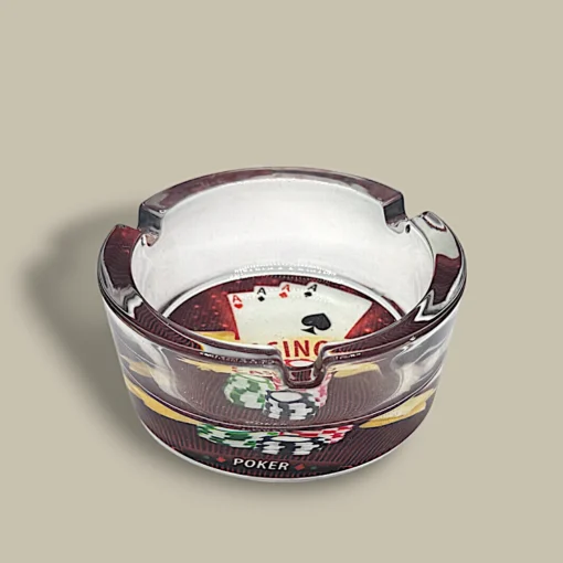 Cigarette Ashtray Poker Cards ASH-CT15PC – Top View