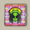 Rasta Alien Cigarette Case CC-52 – Front View
