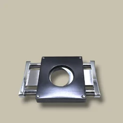 Guillotine Cigar Cutter Black Steel DB-08BKS – Open View