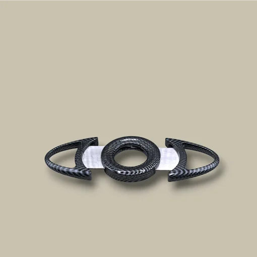 Guillotine Cigar Cutter Carbon Fiber DB-05CF – Open View