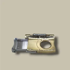 Guillotine Cigar Cutter Gold Luxury DB-07G – Open View