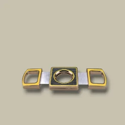 Guillotine Cigar Cutter Yellow Carbon DB-10YCF – Open View