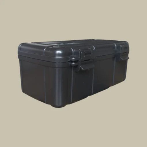 Travel Humidor – 10 Cigars – Black CTB-99B-BK – Side View