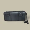 Travel Humidor – 10 Cigars – Black CTB-99B-BK – Front View
