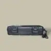 Travel Humidor – 5 Cigars – Black CTB-100-BK – Front View