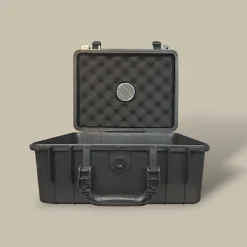 Travel Humidor Hard Case CTB-99-BK – Open Vertical