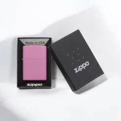 ZIPPO® Pink Matte Lighter with Box 238
