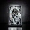 ZIPPO® Skull Clock Design Lighter 29854