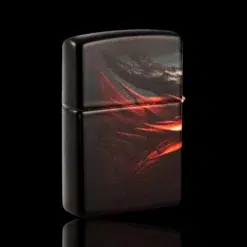 ZIPPO® Red Dragon Lighter – Rear View