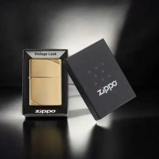 ZIPPO® Vintage High Polish Brass 270