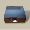 Black Lacquer Cigar Humidor HM-116M-BK – Top View