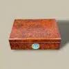 Brown Burl Wood Cigar Humidor HM-106B-BR – Top Closed
