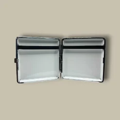 Brown Marble Cigarette Case CC-36 Inside