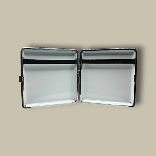 Brown Marble Cigarette Case CC-36 Inside