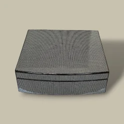 Carbon Fiber Checker Cigar Humidor HM-105AF-CF – Top View