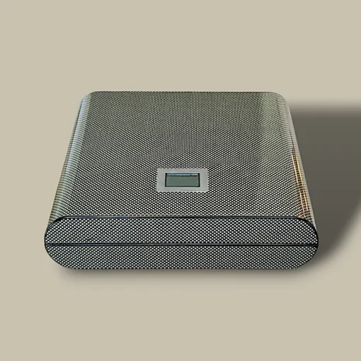 Carbon Fiber Cigar Humidor HM-105AE-CF – Top View