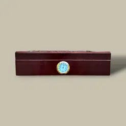 Cherry Glass Ship Humidor HM-111G-CH – Front View