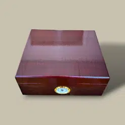 Cherry Wood Cigar Humidor HM-116M-C – Top View