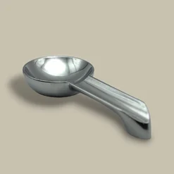 Silver Cigar Ashtray and Cutter Set ASH-CG09GS – Side View