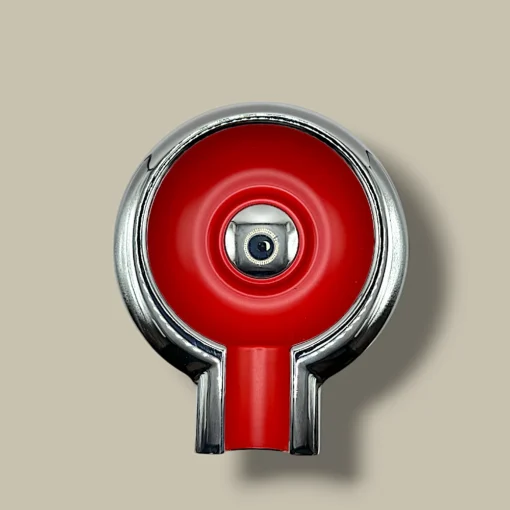 Red and Silver Cigar Ashtray ASH-CG04AA – Front View