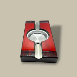 Red Wood Finish Cigar Ashtray ASH-CG10R – Top View