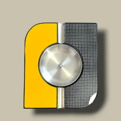 Yellow Carbon Fiber Cigar Ashtray ASH-CG08YCF – Top View