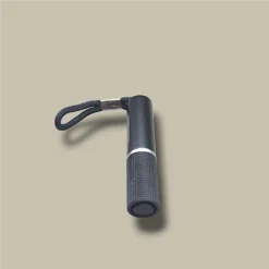 Bullet Cigar Cutter Keychain Black BC-97B – Front View