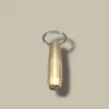 Bullet Cigar Cutter Keychain Brass Gold BC-80G – Front View
