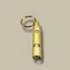 Bullet Cigar Cutter Keychain Gold – Front View