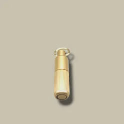 Bullet Cigar Cutter Keychain Matte Gold BC-59G – Front View
