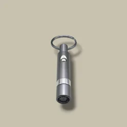 Bullet Cigar Cutter Keychain Titanium BC-70T – Front View