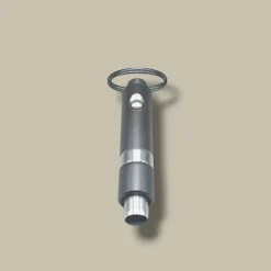 Bullet Cigar Cutter Keychain Titanium BC-70T – Open View