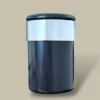 Black LED Cigarette Ashtray ASH-CT18BK – Front View