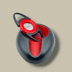 Egg-Shaped Cigarette Ashtray with Cutter ASH-AA01GD – Top View