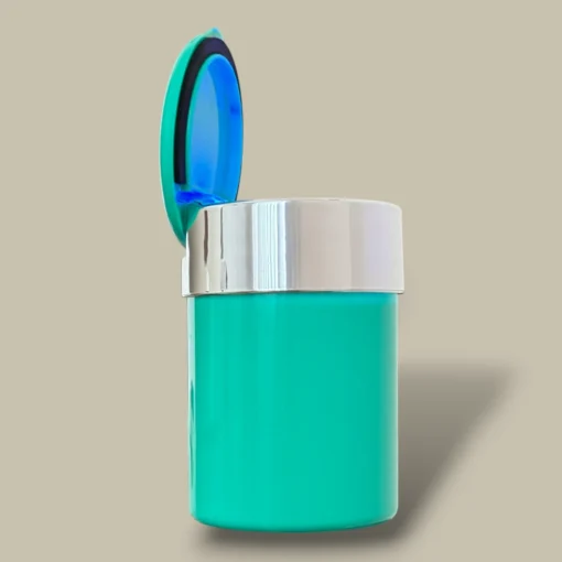 Turquoise LED Cigarette Ashtray ASH-CT18TE – LED On