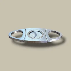 Stainless Double Blade Cigar Cutter – Closed View