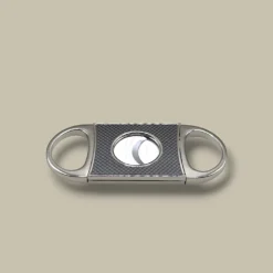 Double Blade Cigar Cutter Carbon Fiber DB-01CF – Front View