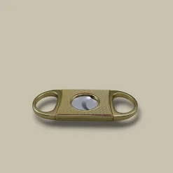 Double Blade Cigar Cutter Gold DB-02G – Front View
