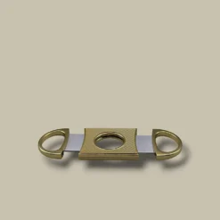 Double Blade Cigar Cutter Gold DB-02G – Open View