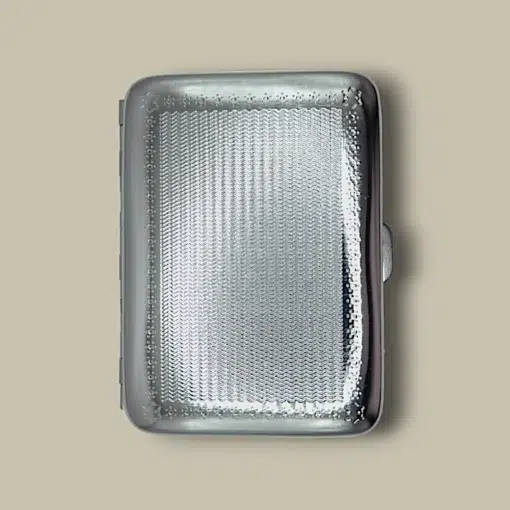 Engraved Silver Cigarette Case CC-61 – Reverse Side