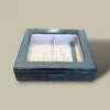 Glass Top Carbon Fiber Cigar Humidor HM-106A-CF – Closed Top