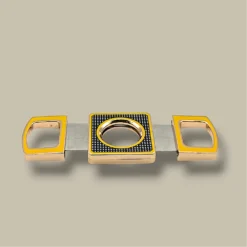Gold Double Blade Cigar Cutter – Open View