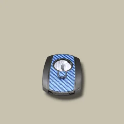 Guillotine Cigar Cutter Blue Carbon DB-03BL – Front View