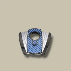 Guillotine Cigar Cutter Blue Carbon DB-03BL – Open View