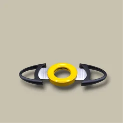 Guillotine Cigar Cutter Yellow Black DB-04Y – Open View