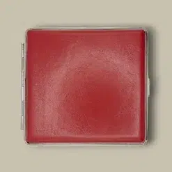 Leather Cigarette Case Red – CC-46