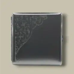 Metal Cigarette Case Black