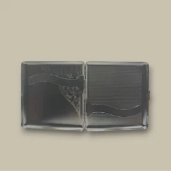 Metal Cigarette Case Interior
